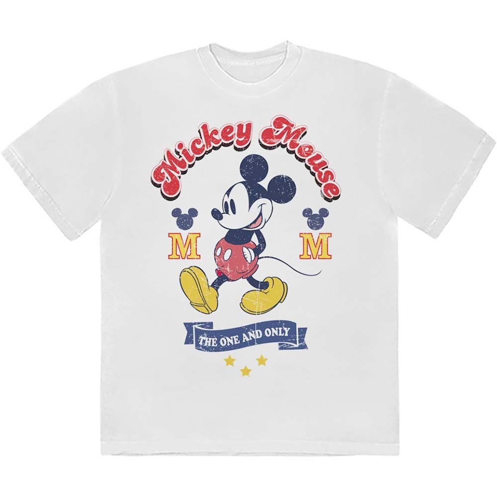 Disney Mickey Mouse - One & Only Tshirt Homme - Blanc
